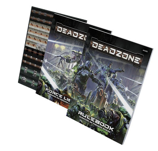 Deadzone 3rd Edition Rulebooks and Counter Sheet Pack