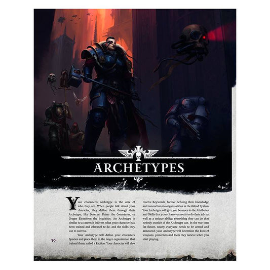 Warhammer 40000 Roleplay Wrath & Glory Rulebook (Revised Edition)