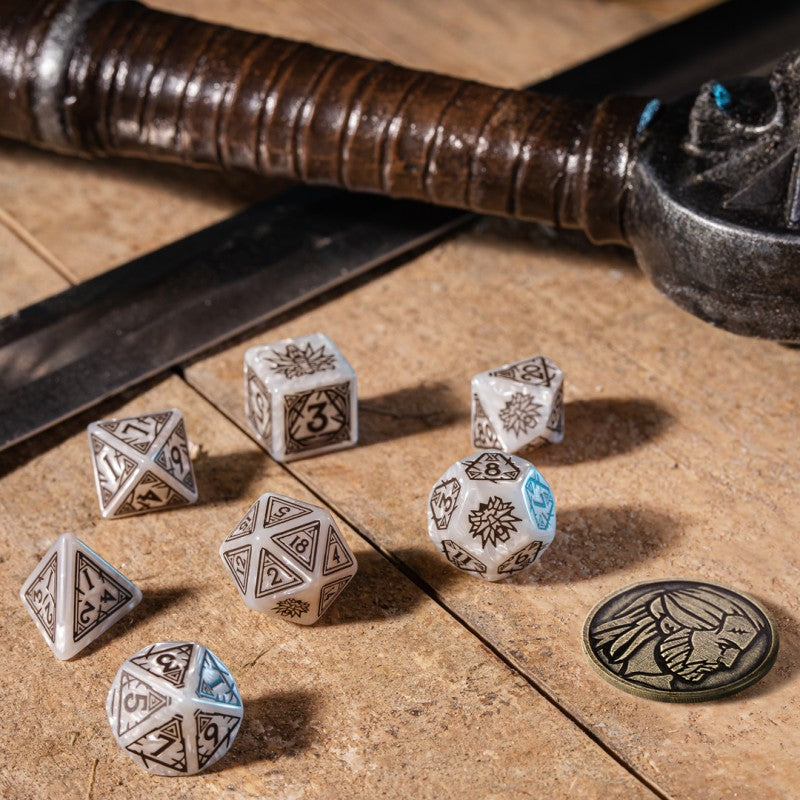 The Witcher Dice Set: Geralt - The White Wolf