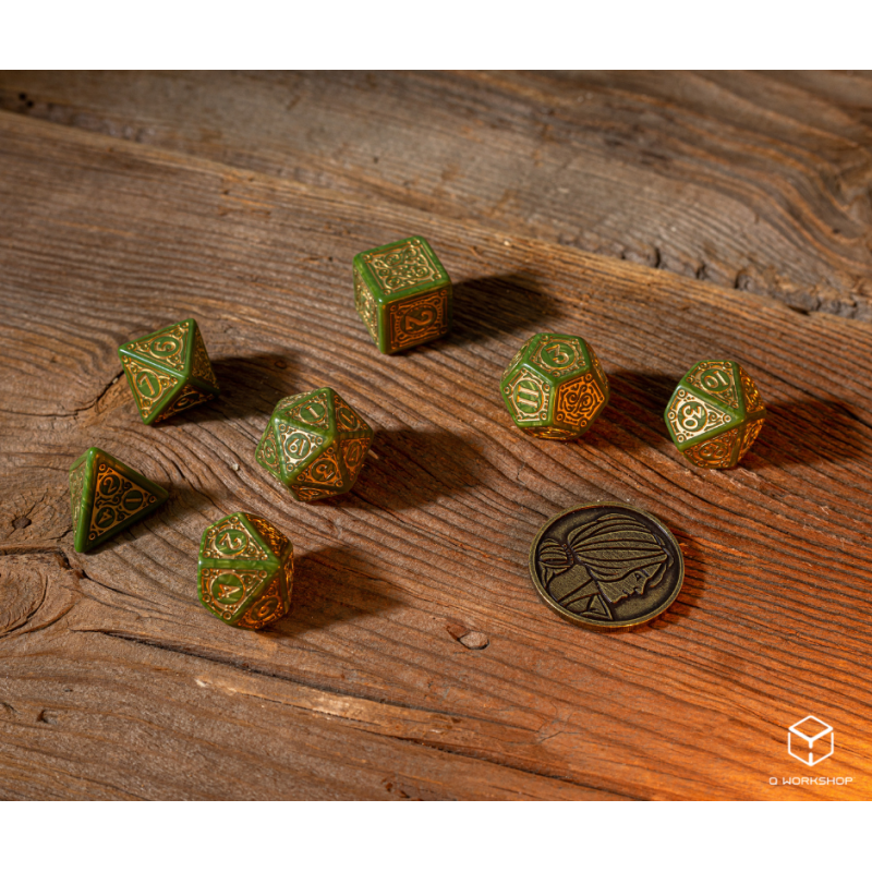 The Witcher Dice Set. Triss - The Fourteenth of the Hill