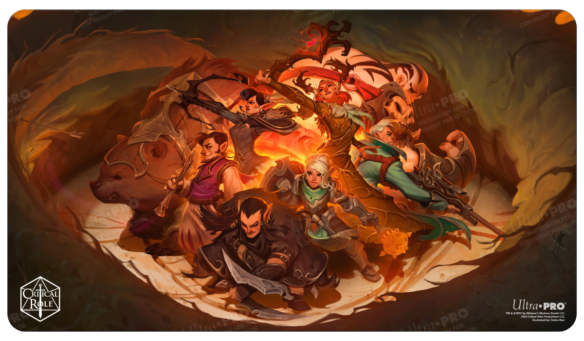 UP Playmat Mit The Bells Hells Von Critical Role – Spielmatte Für Tabletop & Rollenspiele