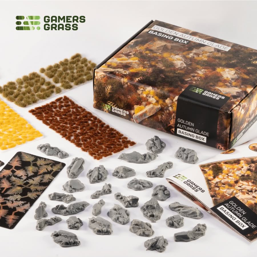 Golden Autumn Glade Basing Box