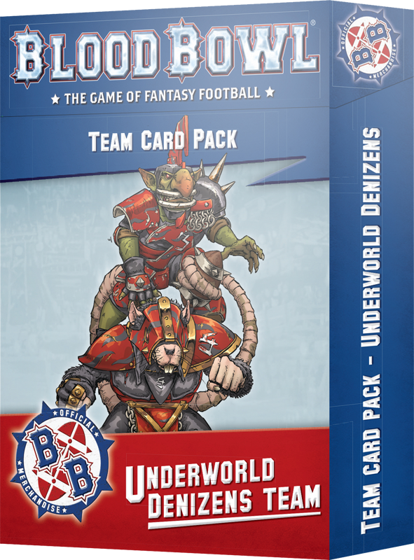 Blood Bowl: Underworld Denizens Team Card Pack 2023