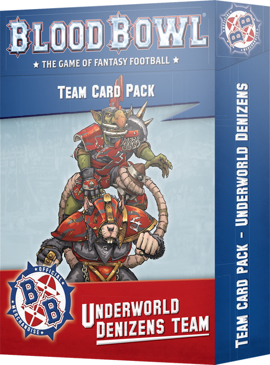 Blood Bowl: Underworld Denizens Team Card Pack 2023