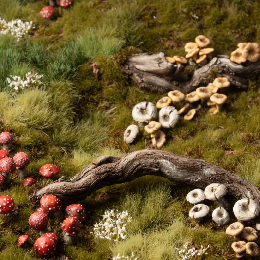 Basing Bits - Forest Mushrooms
