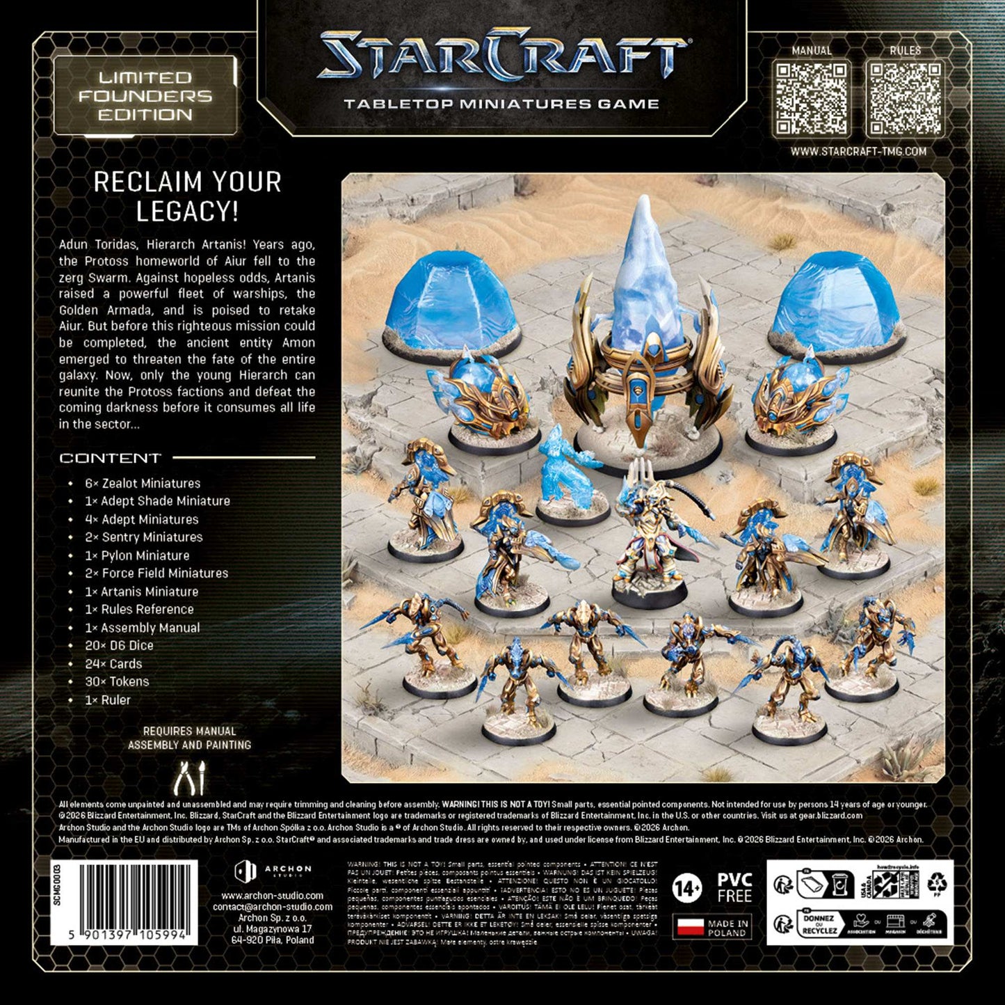 [PREPEDIDO] StarCraft: Protoss Starter Set Founders Edition