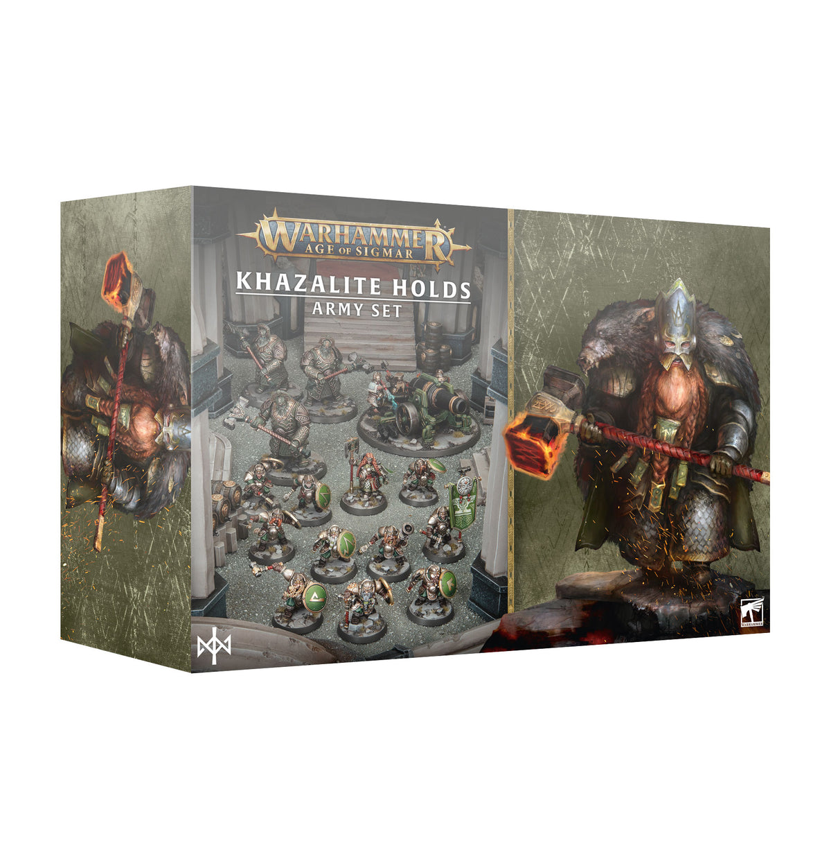 Khazalite Holds: Caja De Ejército (Español) Warhammer Age of Sigmar: caja de ejército de las Fortalezas Khazalitas (español)
