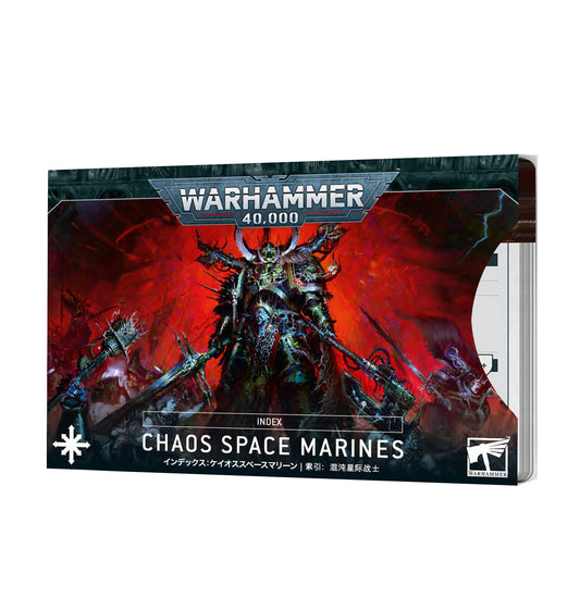 Index Cards: Chaos Space Marines (english)