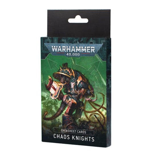 [PREPEDIDO] Datasheet Cards: Chaos Knights (English)