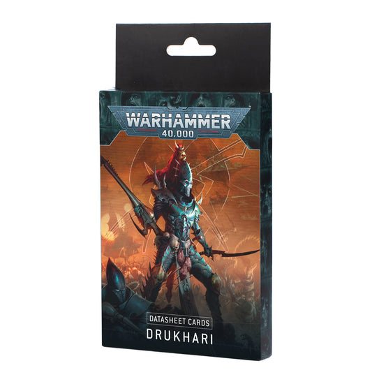 [PREPEDIDO] Datasheet Cards: Drukhari (English)