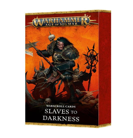 Slaves To Darkness: Warscroll Cards (English)