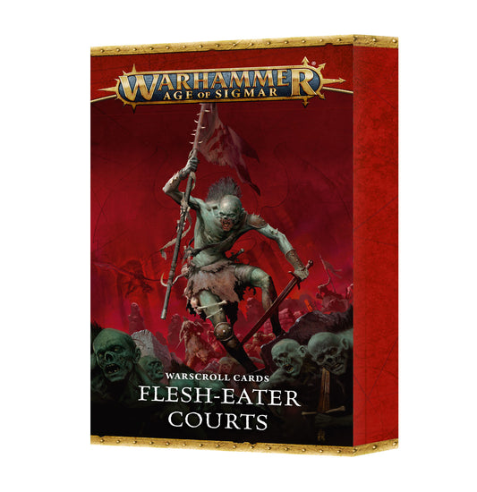 [PREPEDIDO] Flesh-Eater Courts: Tarjetas De Unidad (Español)