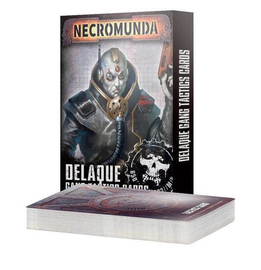 [PREPEDIDO] Necromunda: Delaque Gang Tactics Cards (Inglés)