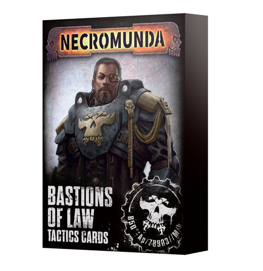 [PREPEDIDO] Necromunda: Bastions Of Law Tactics Cards