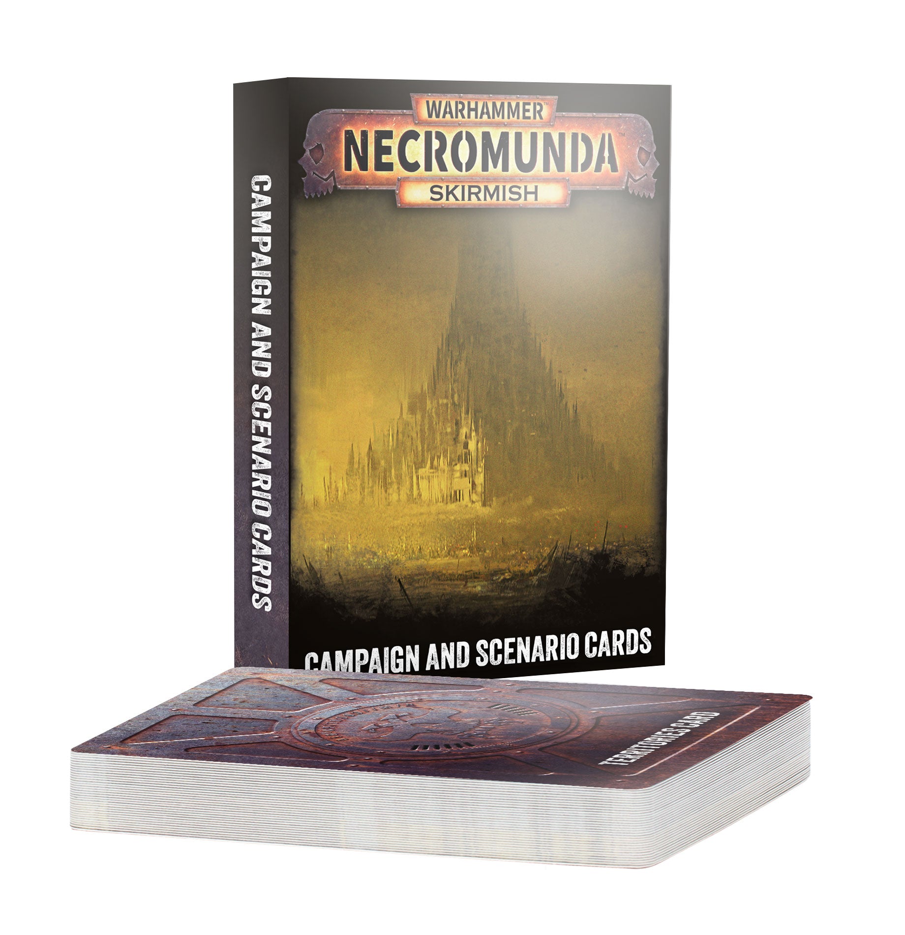 Necromunda: Campaign And Scenario Cards Cartas de campaña y escenario