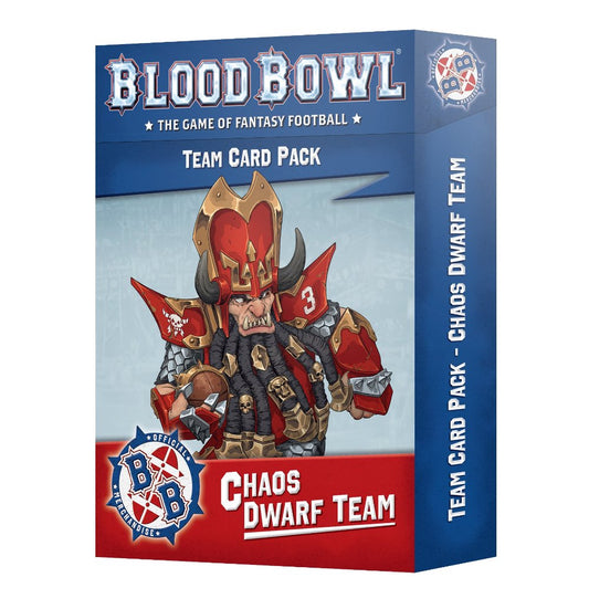 Blood Bowl: Chaos Dwaf Cards