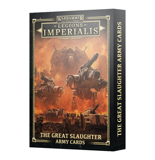 [PREPEDIDO] Legions Imperialis: The Great Slaughter Army Cards