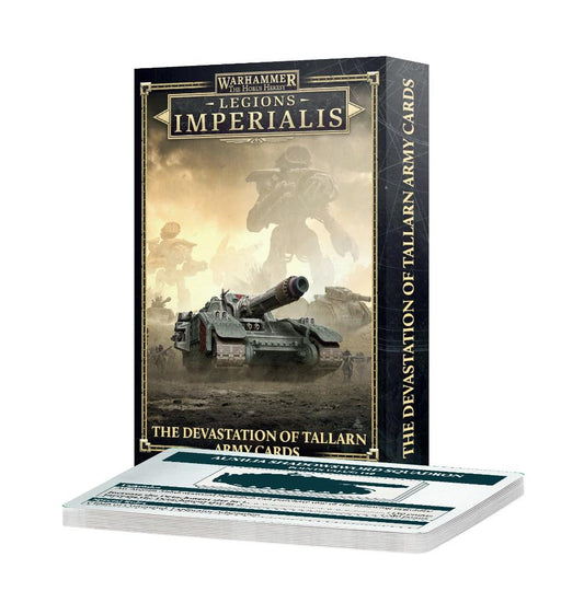 Legions Imperialis: Devastation of Tallarn Army Cards