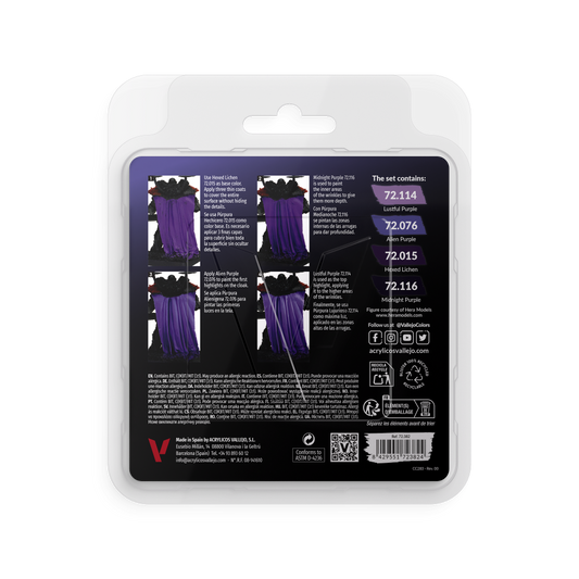 Game Color: Purple Color Set