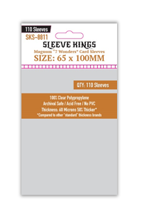Sleeve Kings - Magnum "7 Wonders" Card Sleeves (65x100mm)