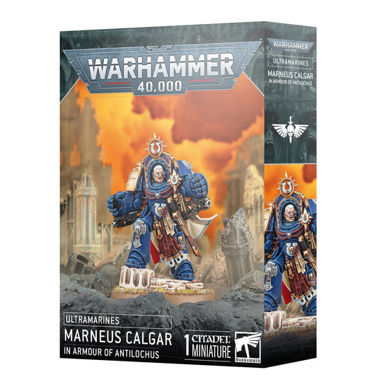 [PREPEDIDO] Ultramarines: Marneus Calgar In Armour Of Antilochus