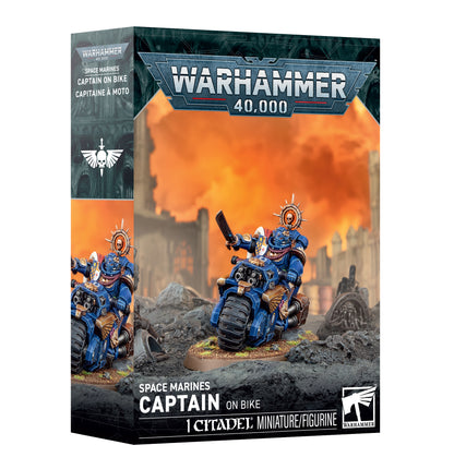 Space Marines: Captain on Bike Space Marines: Capitán En Moto
