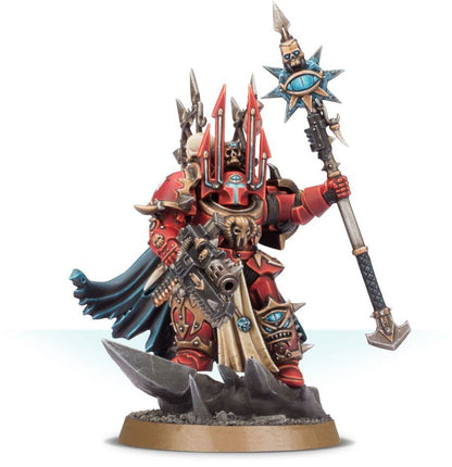 Chaos Space Marines Terminator Lord / Sorcerer Lord in Terminator Armour