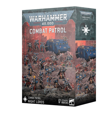 Chaos Space Marines: Combat Patrol - Night Lords Amos De La Noche - Patrulla