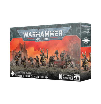 [PREPEDIDO] Chaos Space Marines: Traitor Guardsmen