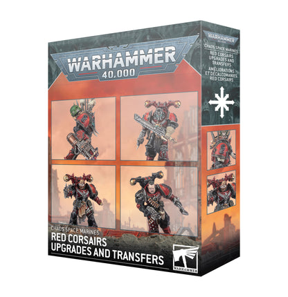 Chaos Space Marines: Red Corsairs Upgrades And Transfers Mejoras Y Calcomanías De Corsarios Rojos