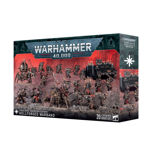 [PREPEDIDO] Chaos Space Marines: Hellforged Warband Battleforce