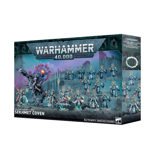 [PREPEDIDO] Thousand Sons: Sekhmet Coven Battleforce
