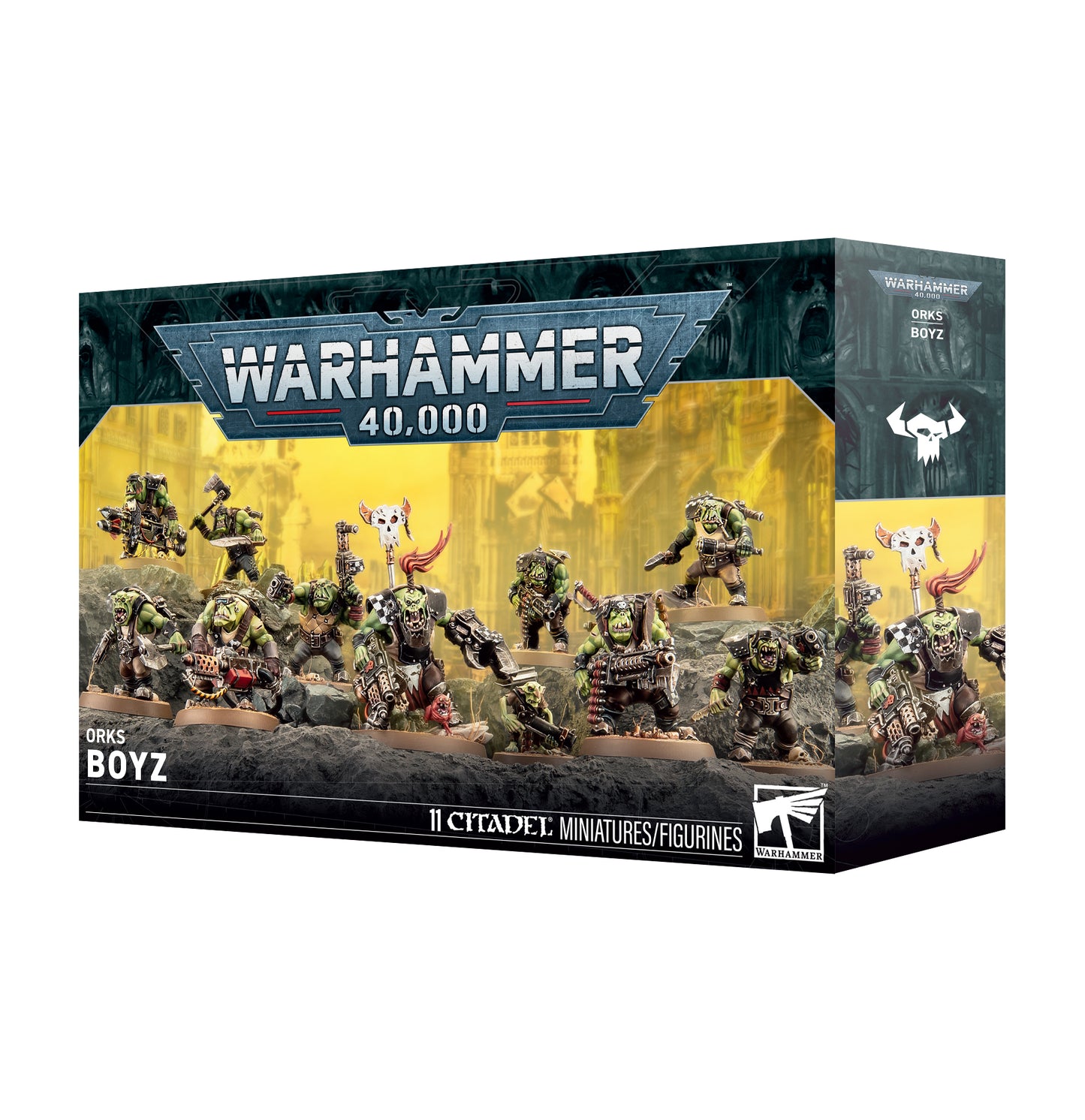 Orks: Boyz , Chikoz Orkos Warhammer 40000
