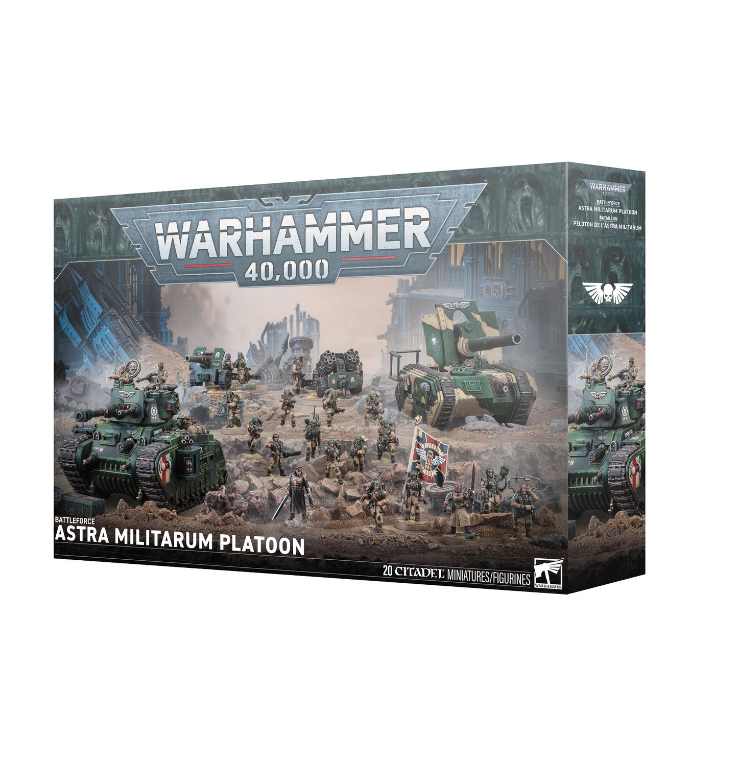 Astra Militarum: Battleforce Astra Militarum Platoon Fuerza de Batalla: Pelotón Del Astra Militarum