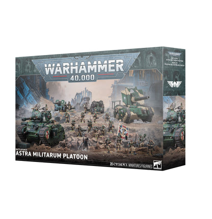 Astra Militarum: Battleforce Astra Militarum Platoon Fuerza de Batalla: Pelotón Del Astra Militarum