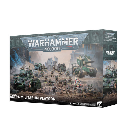 Astra Militarum: Battleforce Astra Militarum Platoon Fuerza de Batalla: Pelotón Del Astra Militarum