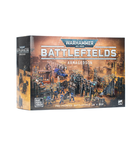 Battlefields Armageddon: Terreno Prepintado de Warhammer 40000 Battlefields: Armageddon – Ready-painted Terrain