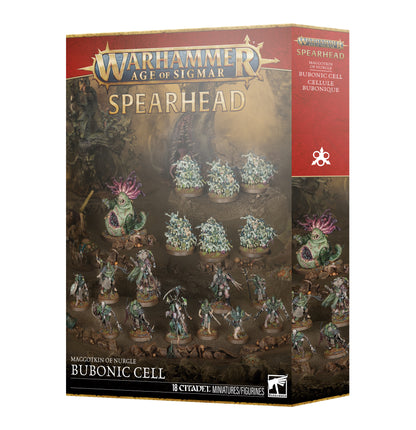 [PREPEDIDO] Maggotkin Of Nurgle: Bubonic Cell Spearhead