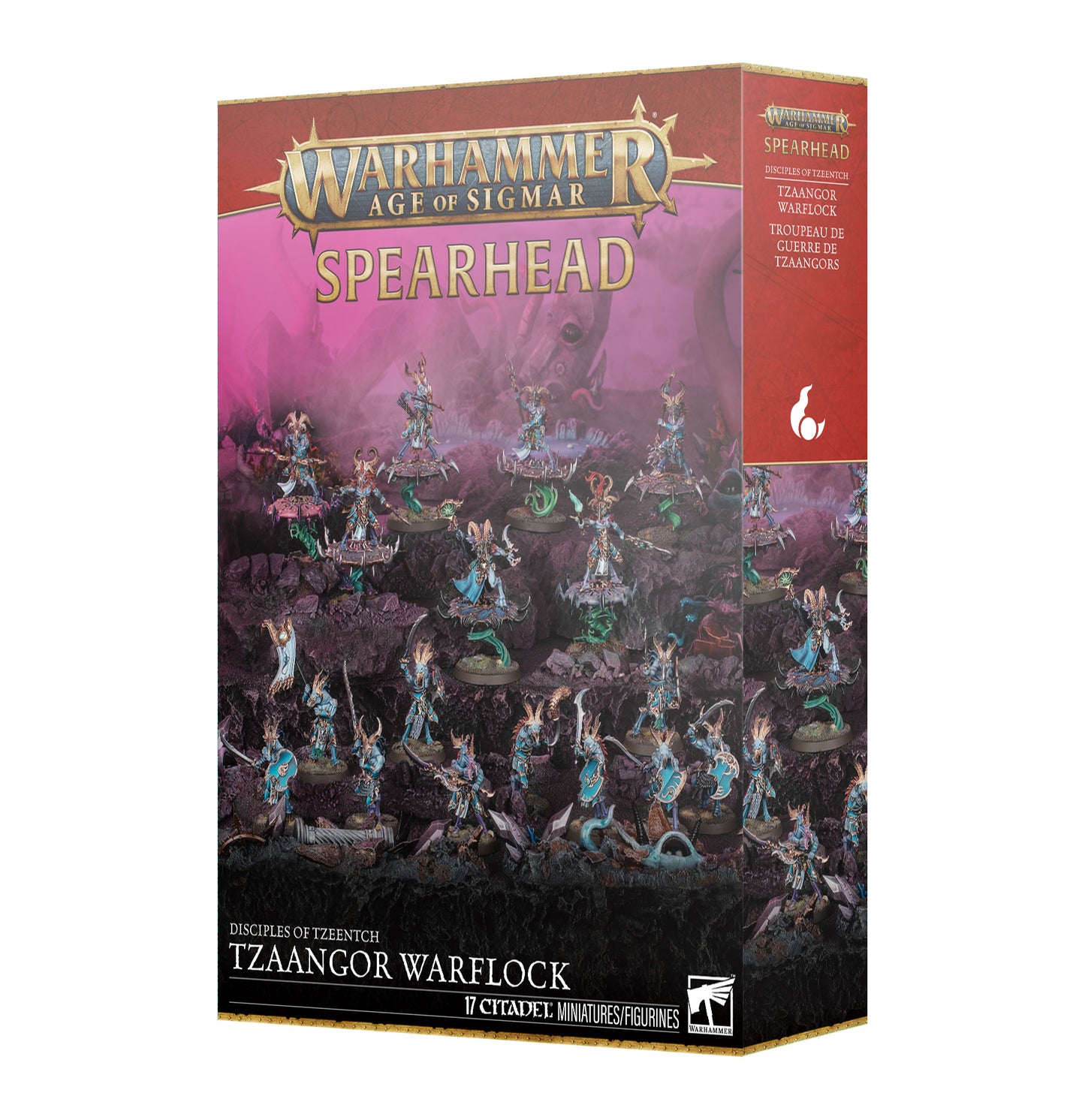 Disciples Of Tzeentch: Tzaangor Warflock Spearhead