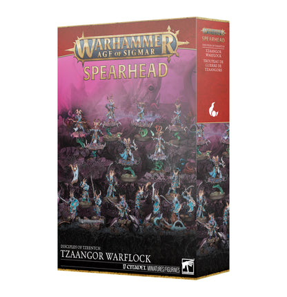 Disciples Of Tzeentch: Tzaangor Warflock Spearhead