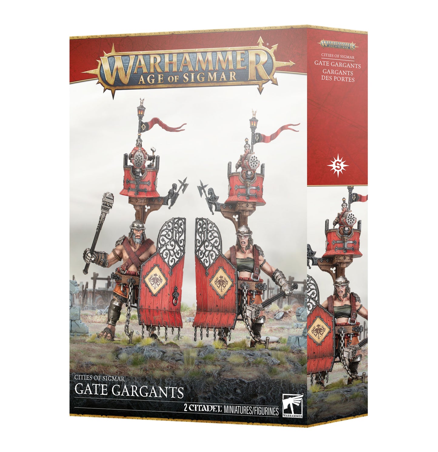 Cities of Sigmar: Gate Gargants Gargantes del Portón Ciudades de Sigmar