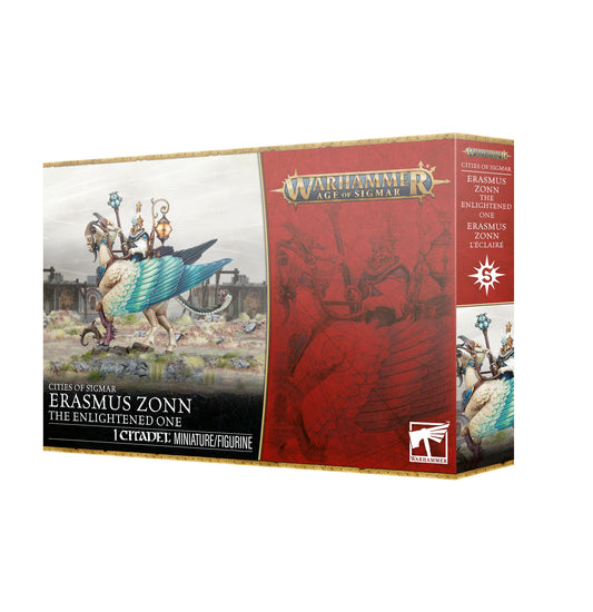 Cities of Sigmar: Erasmus Zonn the Enlightened One Erasmus Zonn, el Iluminado Ciudades de Sigmar