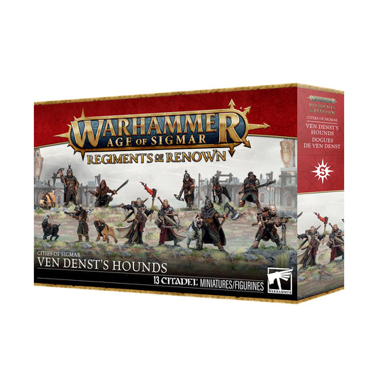 [PREPEDIDO] Cities of Sigmar: Regiment of Renown - Ven Denst’s Hounds