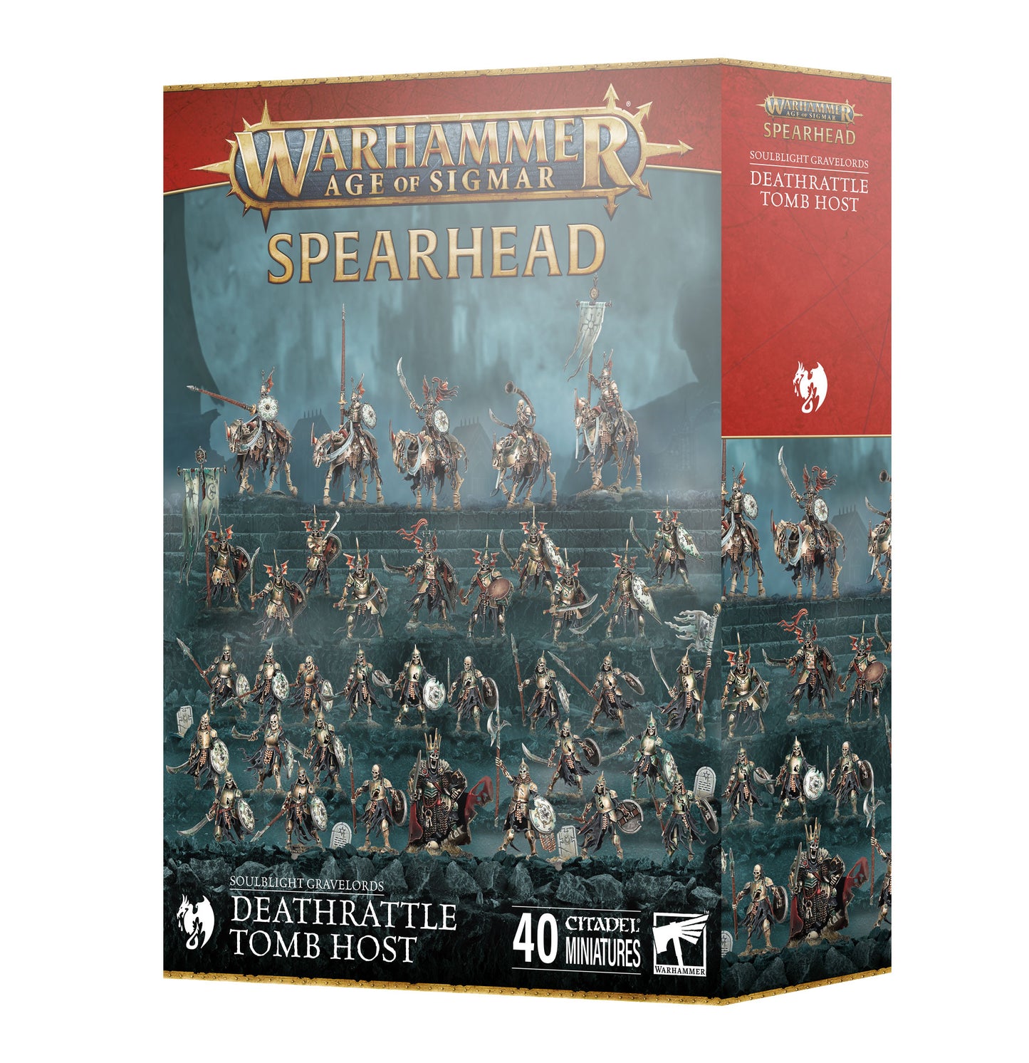 [PREPEDIDO] Soulblight Gravelords: Punta De Lanza Hueste Sepulcral Repicahuesos