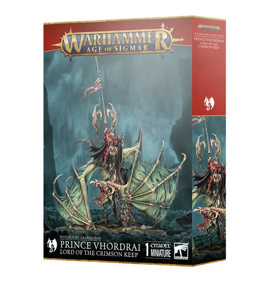 [PREPEDIDO] Soulblight Gravelords: Principe Vhordrai Senor De Torre Carmesí