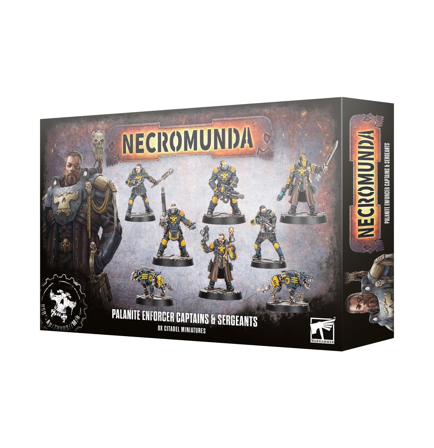 [PREPEDIDO] Necromunda: Palanite Enforcer Captains & Sergeants