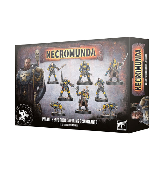 [PREPEDIDO] Necromunda: Palanite Enforcer Captains & Sergeants