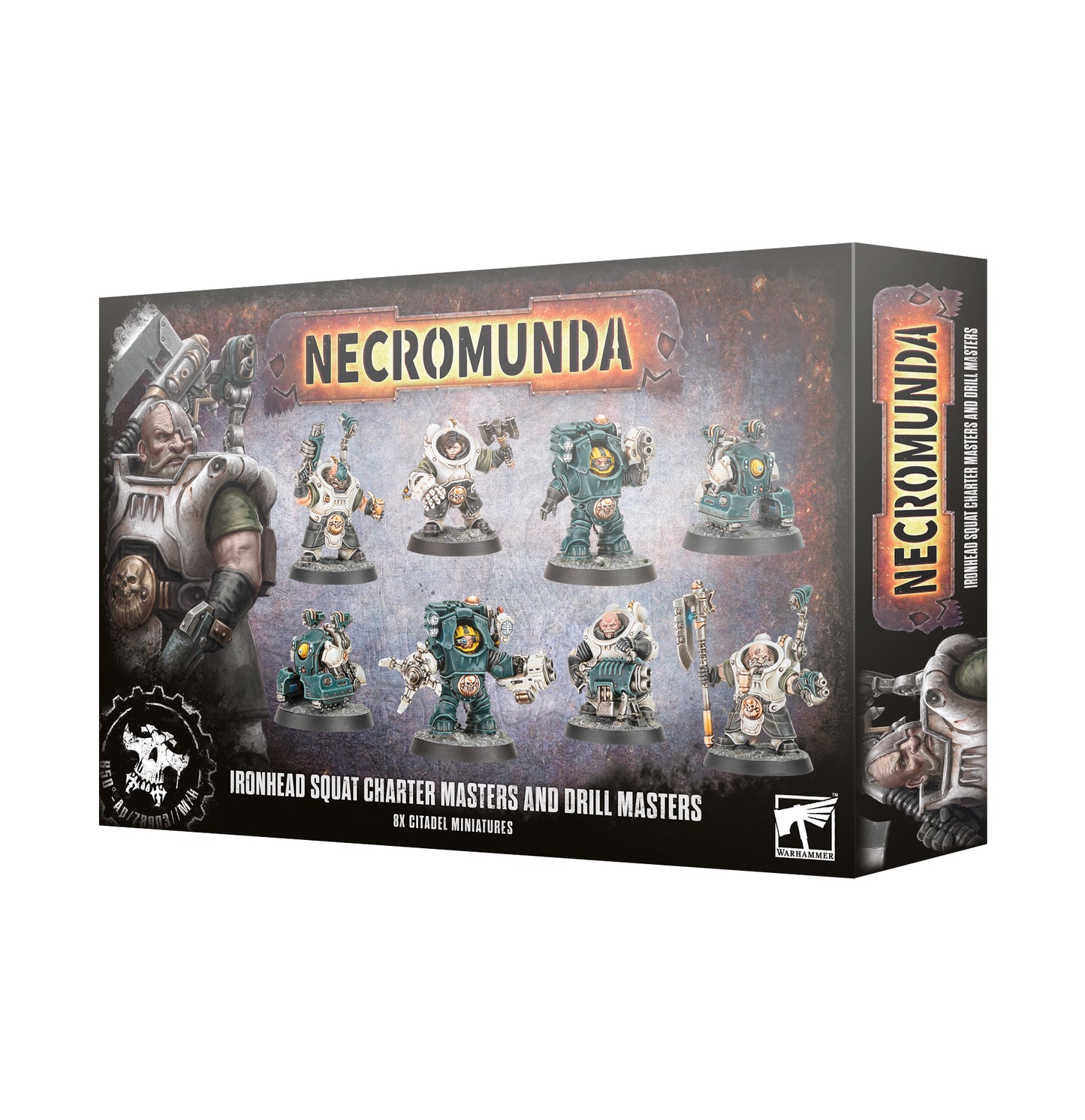 [PREPEDIDO] Necromunda: Ironhead Squat Charter & Drill Masters