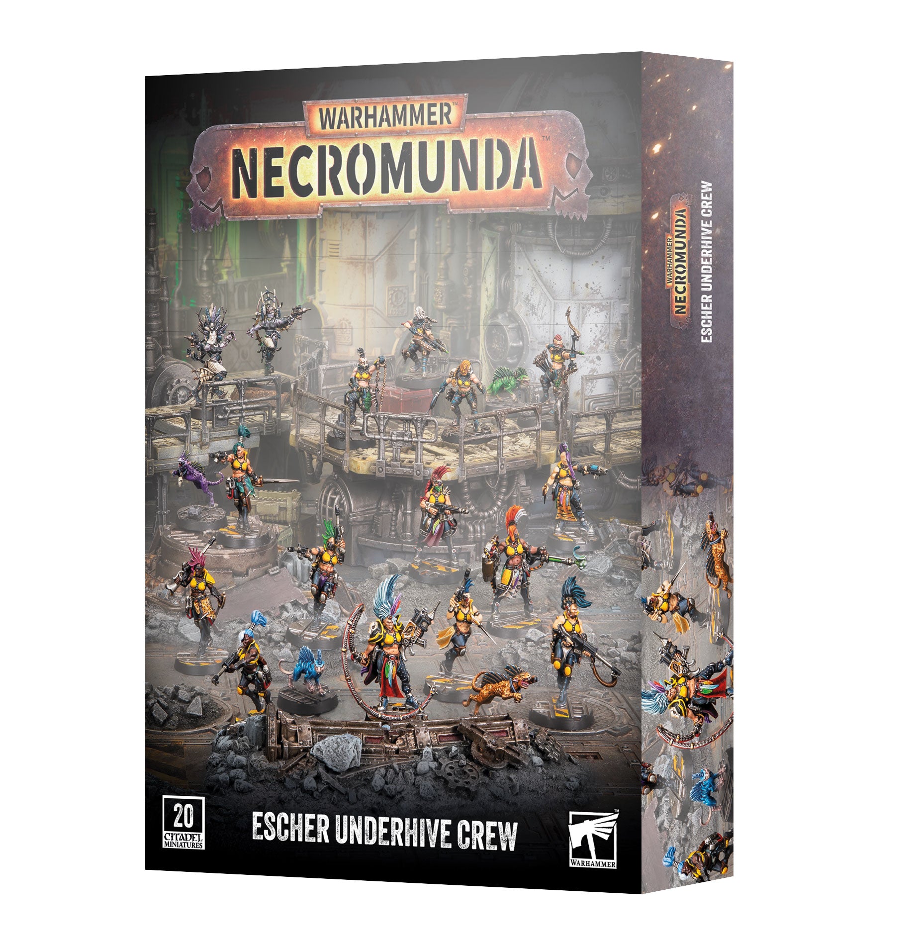Necromunda: Escher Underhive Crew Banda
