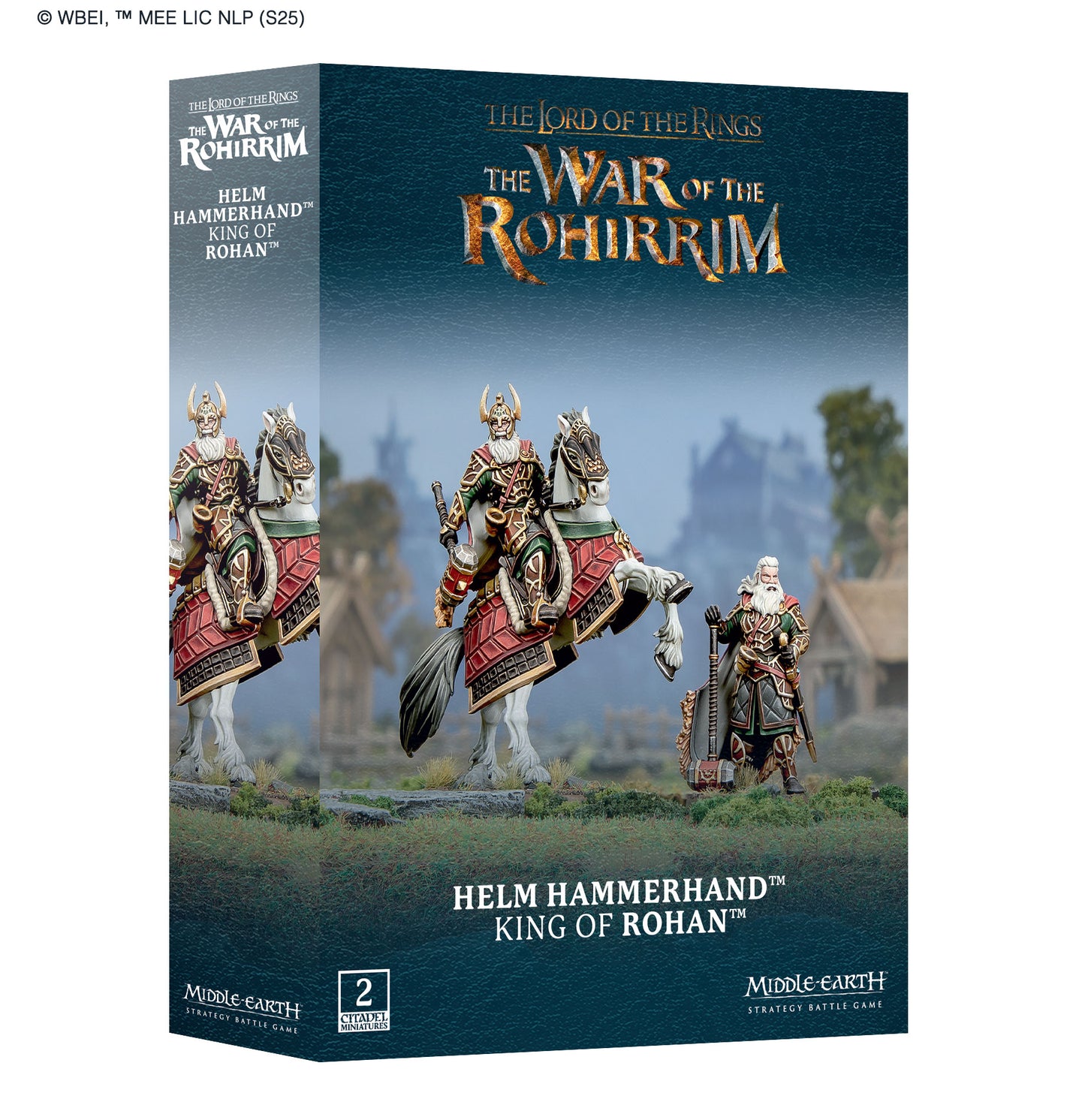 [PREPEDIDO] Middle-Earth Sbg: Helm Hammerhand King Of Rohan